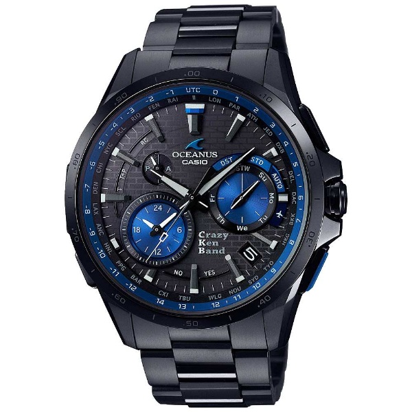 【箱 保 コマ付 】CASIO オシアナス CRAZY KEN BAND モデル 買取】［ソーラーGPS電波時計］オシアナス（OCEANUS） 「CRAZY KEN