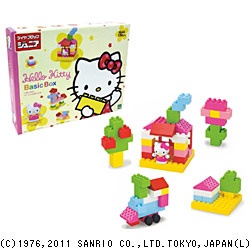 ダイヤブロック ジュニア ハローキティ キティ おでかけバス