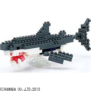 ナノブロック ホホジロザメ