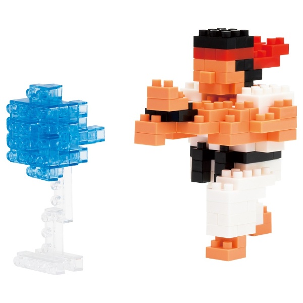 ナノブロック NBCC-014 ストリートファイターII リュウ 波動拳