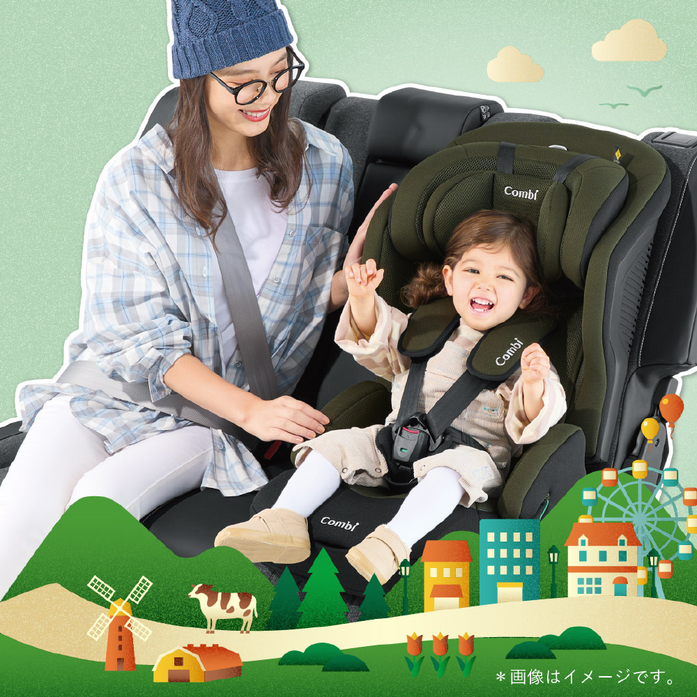 たくさん専用 ジョイトリップ アドバンス ISOFIX エッグショック SA グレー