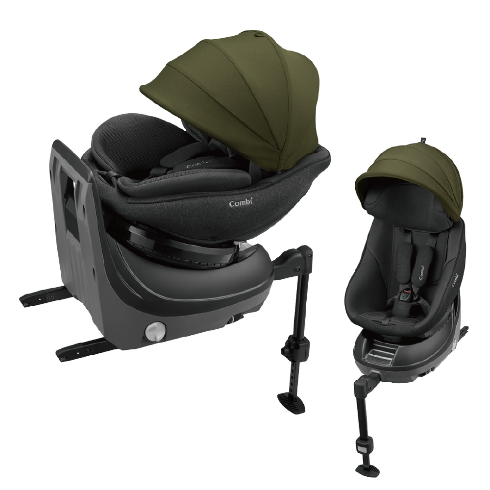 クルムーヴ アドバンス ISOFIX エッグショック JP-590 オリーブ 