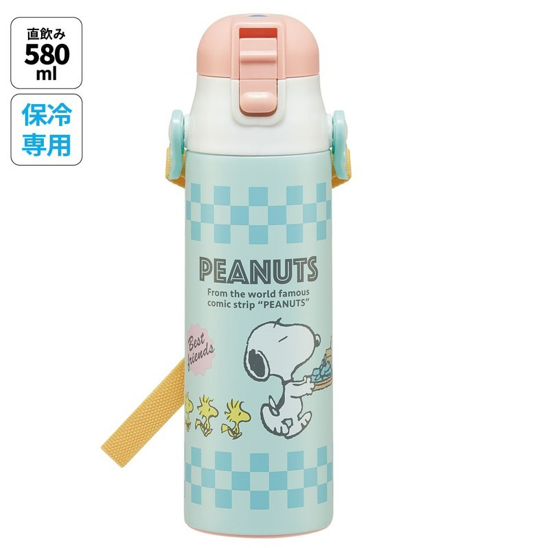 SNOOPY／80sカフェ　超軽量ダイレクトステンレスボトル580ml   SDC6N