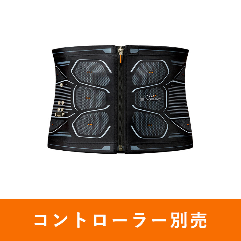 MTG シックスパッド パワースーツコアベルト HOMEGYM対応モデル M[SE-BS-00B-M](Powersuit Core Belt  HOME GYM対応モデル 黒 M) シックスパッド ブラック SE-BS-00B-M