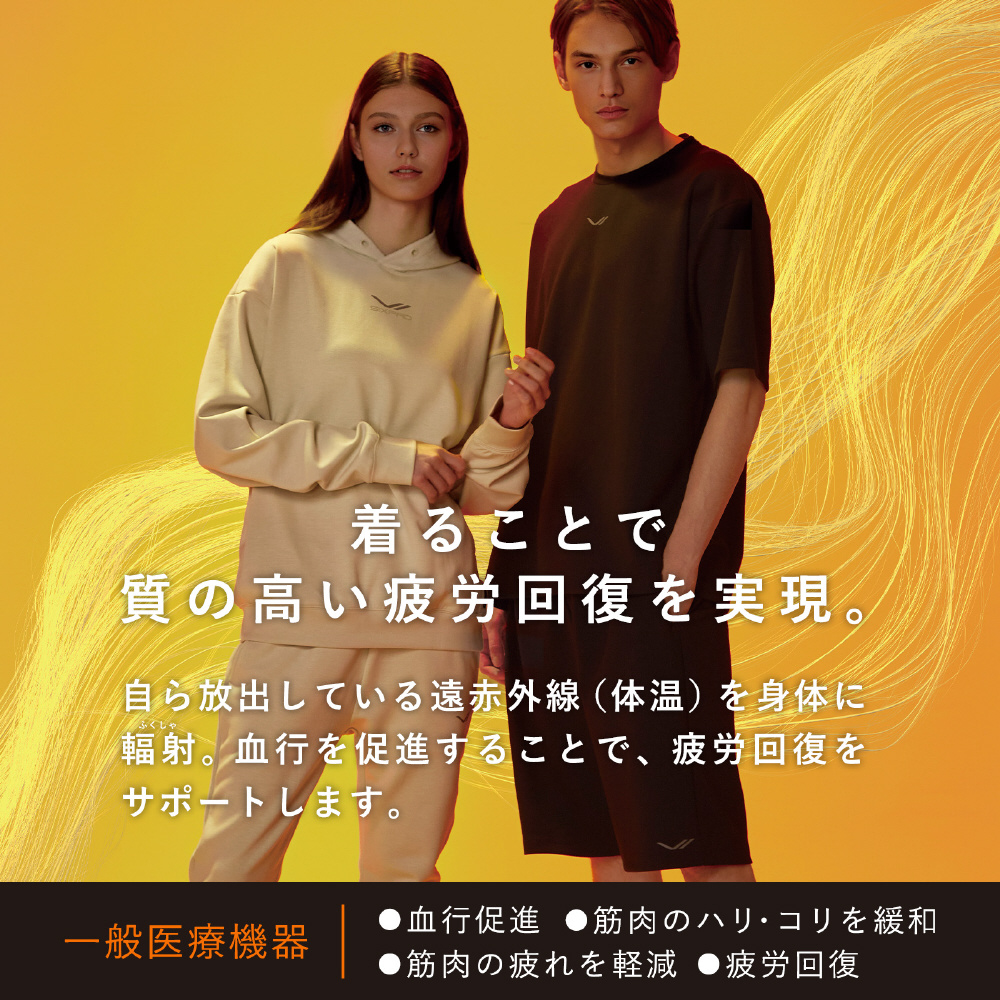 MTG シックスパッド リカバリーウェア ハーフパンツ Lサイズ