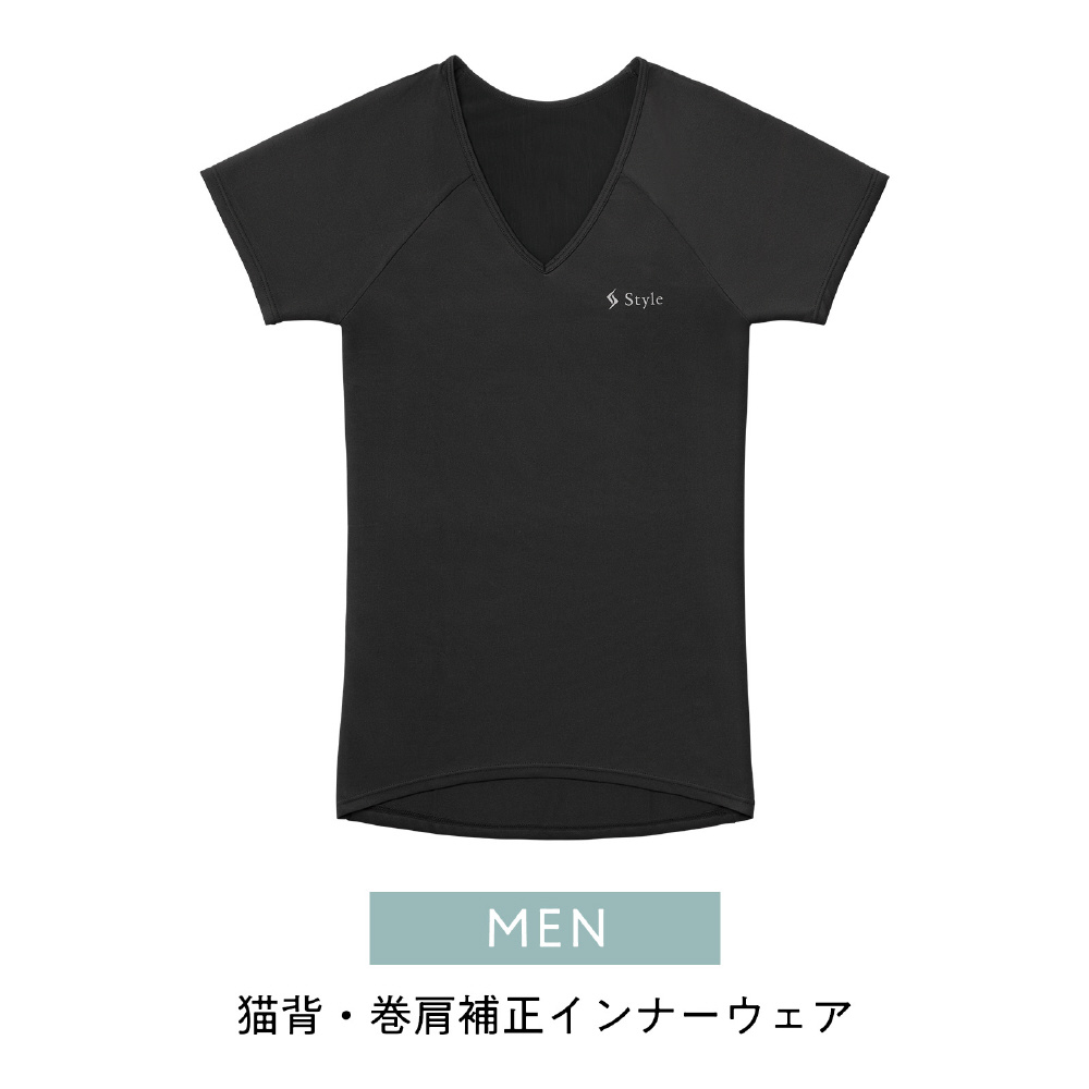 姿勢 Style BX Innerwear（V Neck Short Sleeve）S スタイル