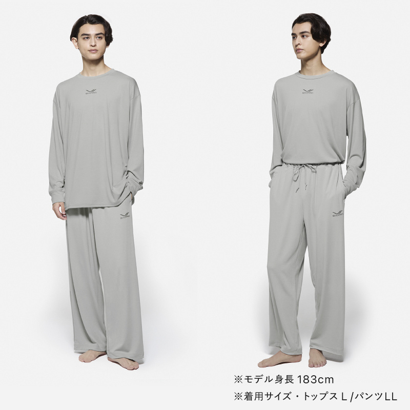 SIXPAD Recovery Wearスリーブトップス・パンツセット男女兼用T SIXPAD 