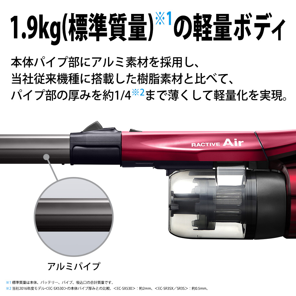 无线棒旋风分离器吸尘器 Ractive Air Power Ec Sr3s P粉红派 No邮购是sofmap Sofmap 无线棒旋风分离器吸尘器 Ractive Air Power Ec Sr3s P粉红派 No邮购是sofmap Sofmap