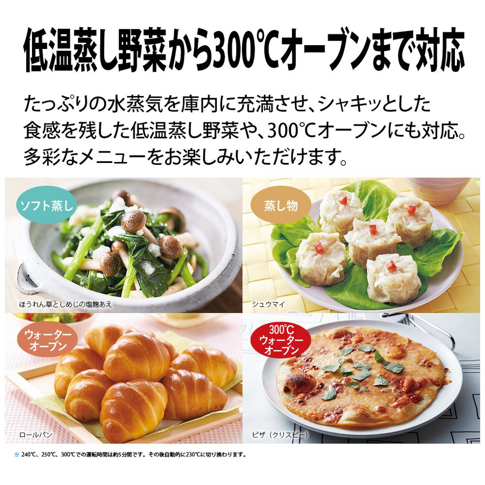 ウォーターオーブンレンジ HEALSIO(ヘルシオ) グレー系ダークメタル AX