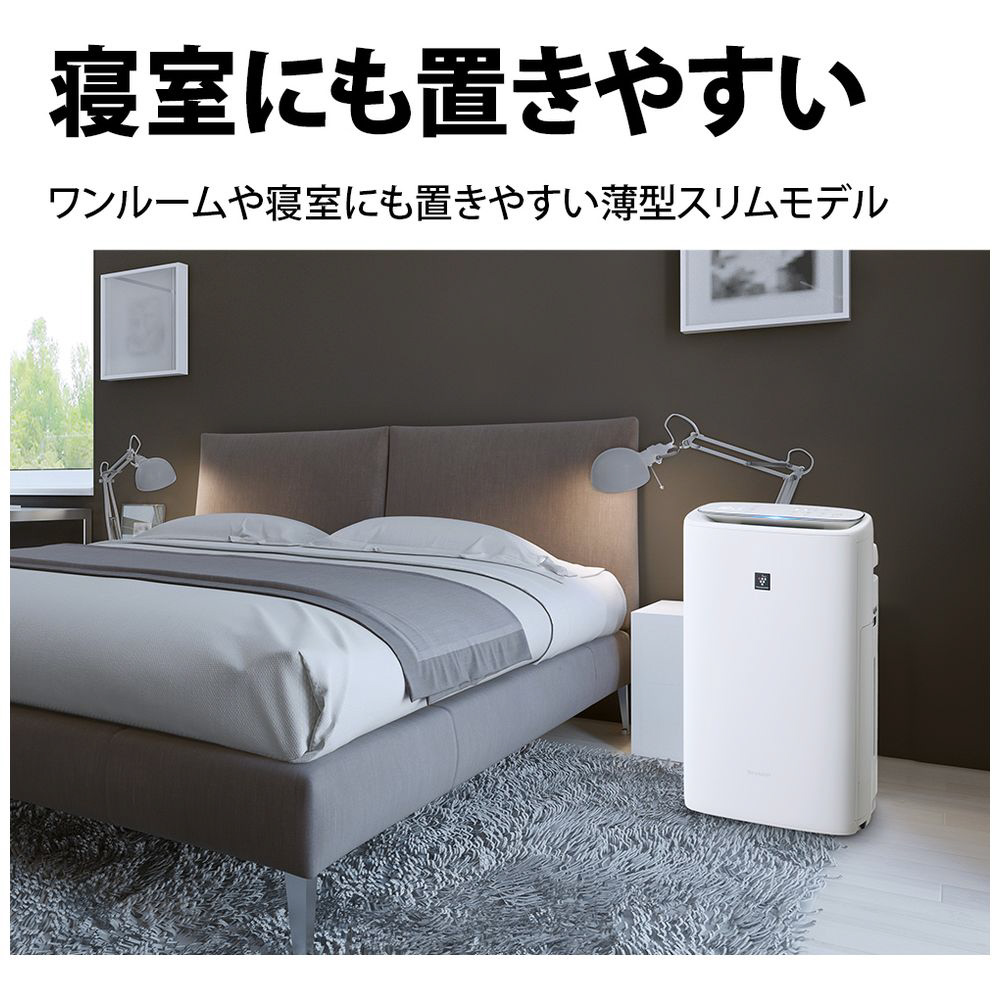 加湿空気清浄機 プラズマクラスター25000 グレー系 KI-PS50-H ［適用畳