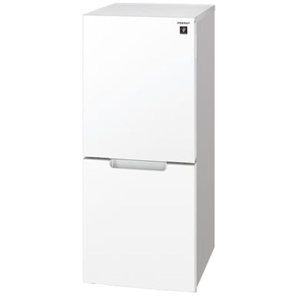 冷蔵庫 ピュアホワイト SJ-GD15J-W ［幅49.5cm /152L /2ドア /右開き