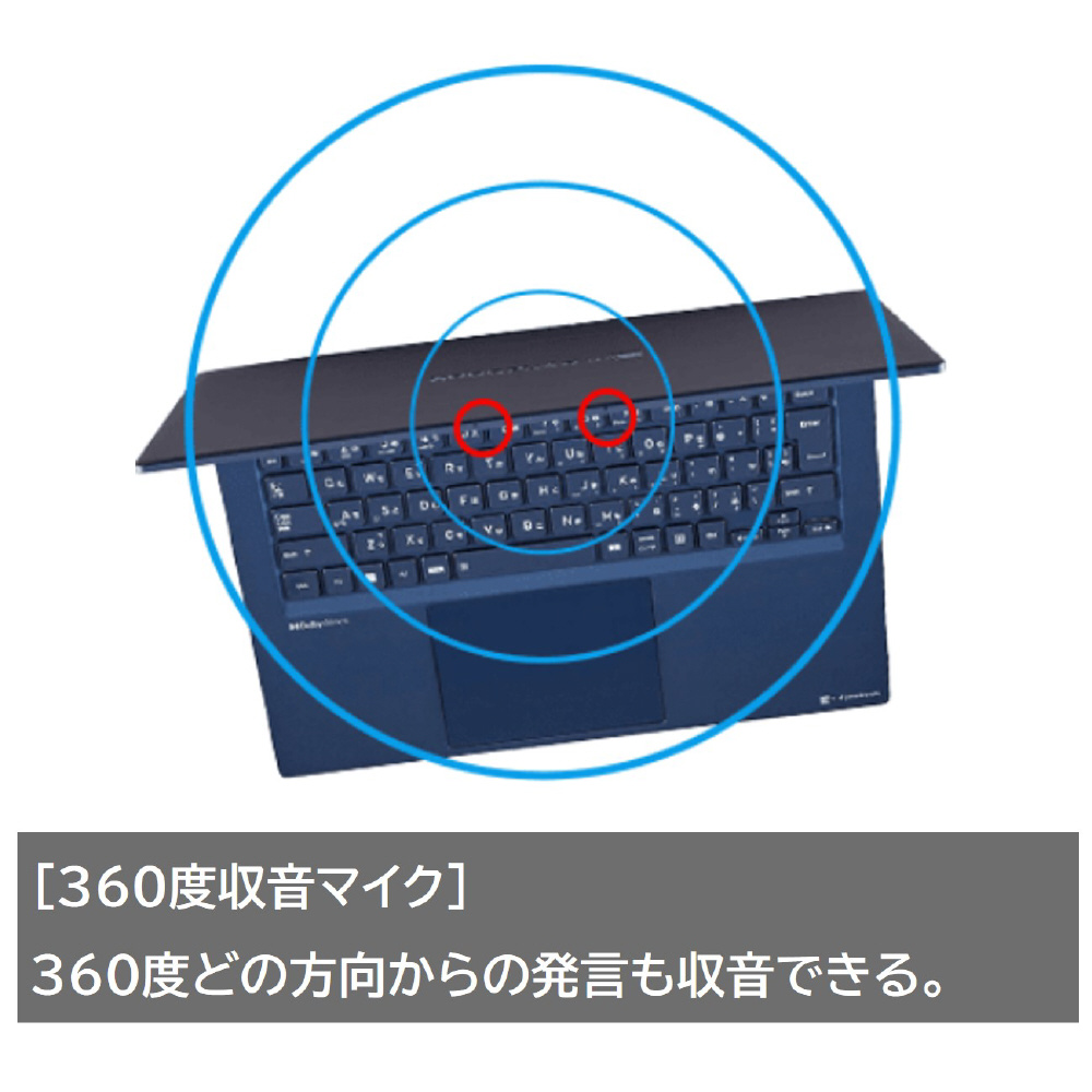 ノートパソコン dynabook R9 ダークテックブルー P1R9WPBL