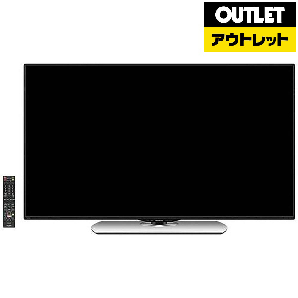 50V型 地上・BS・110度CSチューナー内蔵 4K対応液晶テレビ AQUOS(アクオス) LC-50U40(別売USB HDD録画対応) AQUOS (アクオス) ブラック系 LC-50U40 ［50V型 /4K対応 /YouTube対応］|SHARP(シャープ)