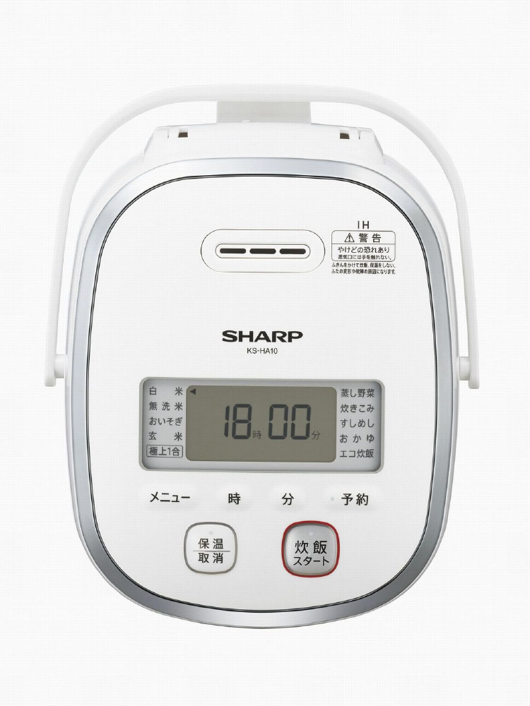 炊飯器 KS-HA10-W ホワイト系 ［5.5合 /IH］｜の通販はソフマップ[sofmap]