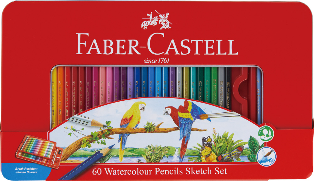 水彩色鉛筆 60色セット FABER-CASTELL(ファーバーカステル) TFC-WCP/60C｜の通販はソフマップ[sofmap]