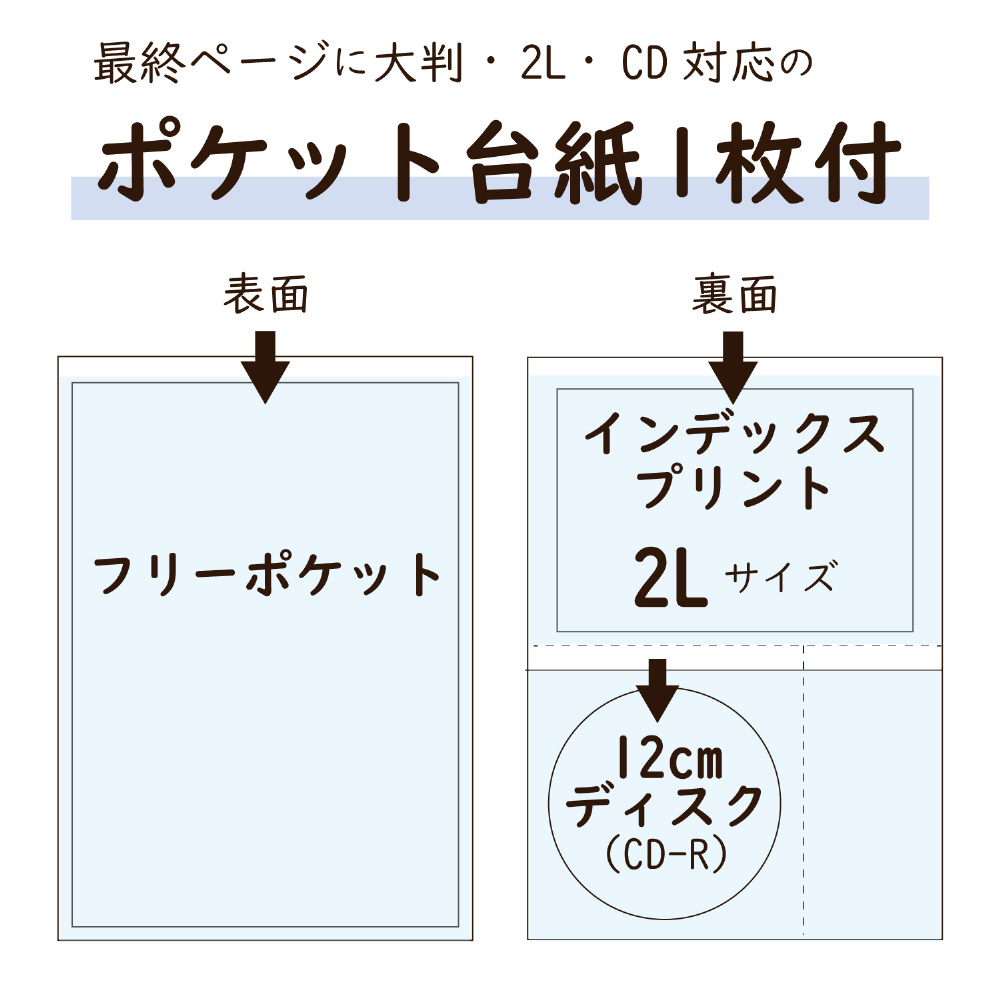 カケルアルバム 「レミニッセンス」（はがきサイズ） XP-247P（レッド