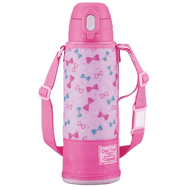 ハンドメイド  水筒カバー　サーモス  象印　350 360 リボン　りぼん ハンドメイド 水筒カバーサーモス 象印350 360 リボンりぼん