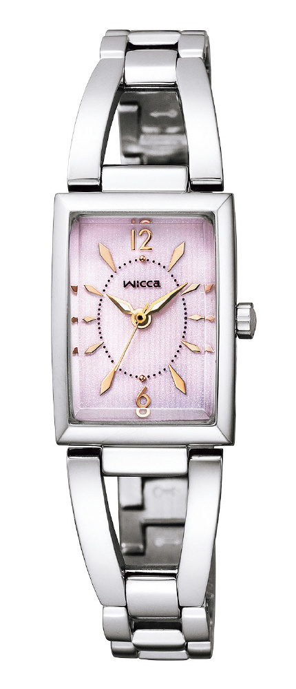 ウィッカ WICCA 腕時計 スクエアソーラー Lウォッチ KF7-511-91