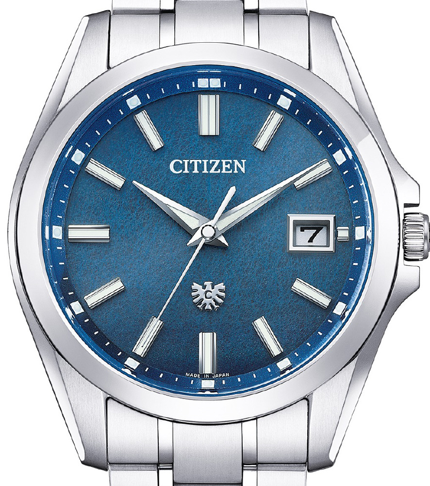 THE CITIZEN ザ・シチズンAQ4091-56M　土佐和紙藍染文字盤 AQ4091-56M ザ・シチズン 藍染和紙文字板 - 高級腕時計 正規販売