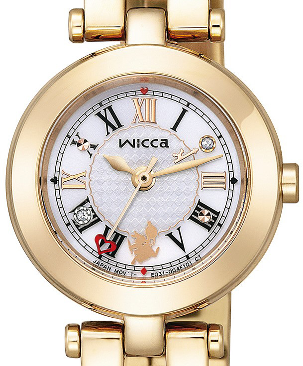 ウィッカ シチズン wicca 『ふしぎの国のアリス』 限定モデル ソーラー