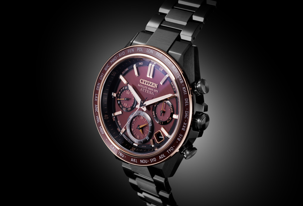 世界限定1200本】ATTESA（アテッサ） エコ・ドライブGPS衛星電波時計