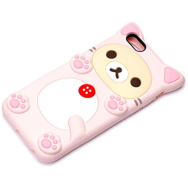 iPhone 6s／6用 シリコンケース コリラックマ/ねこ YY01102｜の通販は