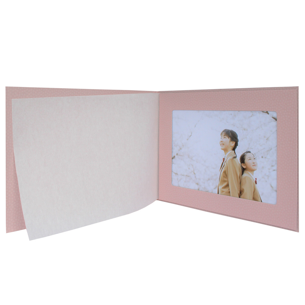 写真台紙No.38 横A4 1面 うすべに 13009-3 ［ヨコ /A4サイズ /1