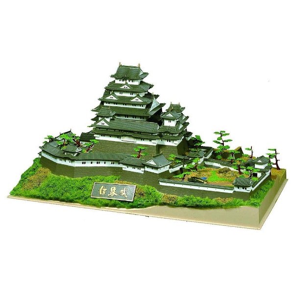 童友社 ジオラマ 1/380 姫路城 完成品 ケース付 - 模型/プラモデル