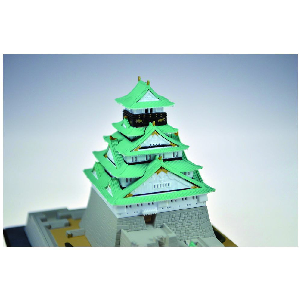 大阪 プラモデル 展示会 童友社 1/350 日本の名城 DXゴールド
