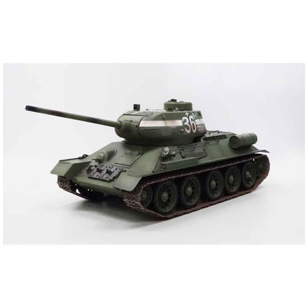 買取】2．4GHz 1/16 大型戦車RC ソビエト中戦車 T-34/85（赤外線バトル