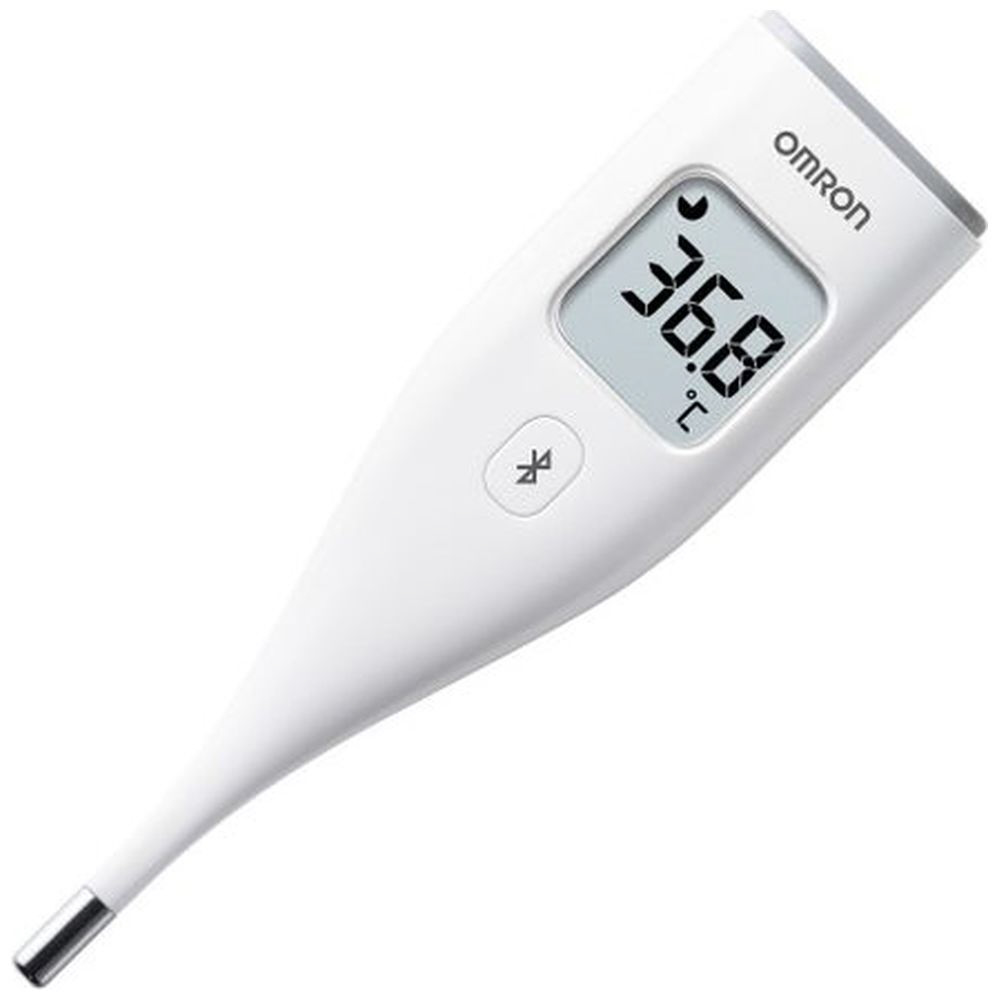 オムロン 電子体温計 MC-1600W-HP（中古) - 健康管理・計測計