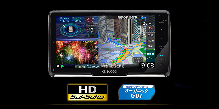 カーナビ MDV-M907HDF ［9型 /ワンセグ /Bluetooth対応］｜の通販は