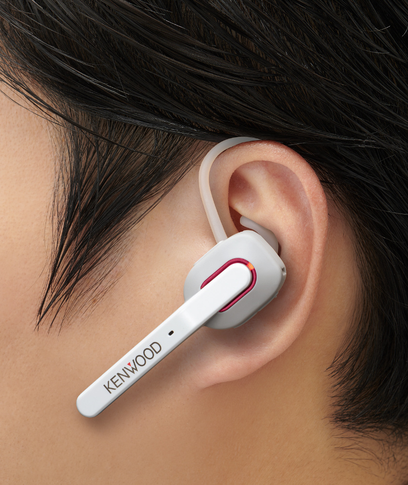 片耳ヘッドセット ケンウッド ホワイト KH-M500-W ［ワイヤレス（Bluetooth） /片耳  /イヤホンタイプ］｜の通販はソフマップ[sofmap]