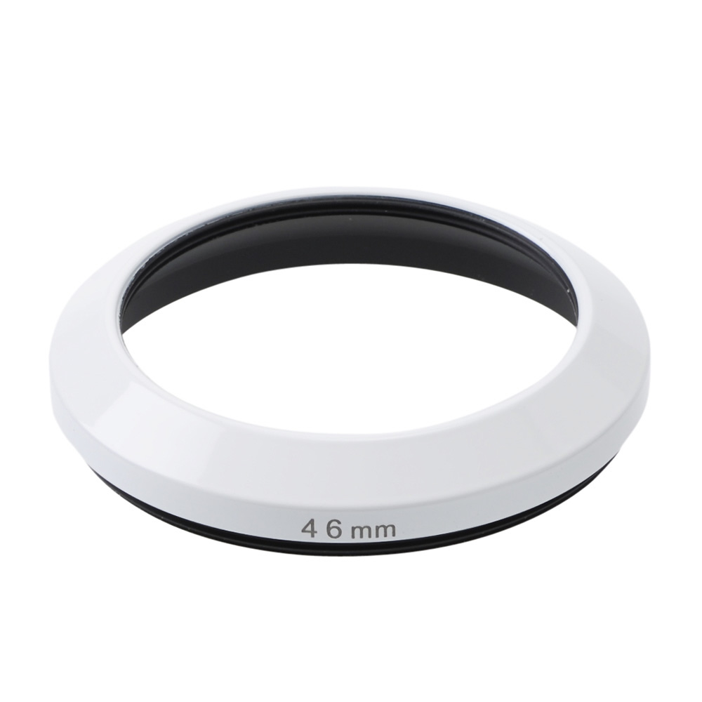 レンズフード】メタルインナーフード＋キャップセット（46mm／ホワイト