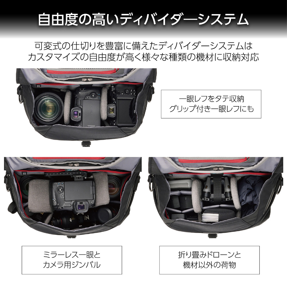 GW-PRO マルチモード ショルダーバッグ15 【 ショルダー 15L