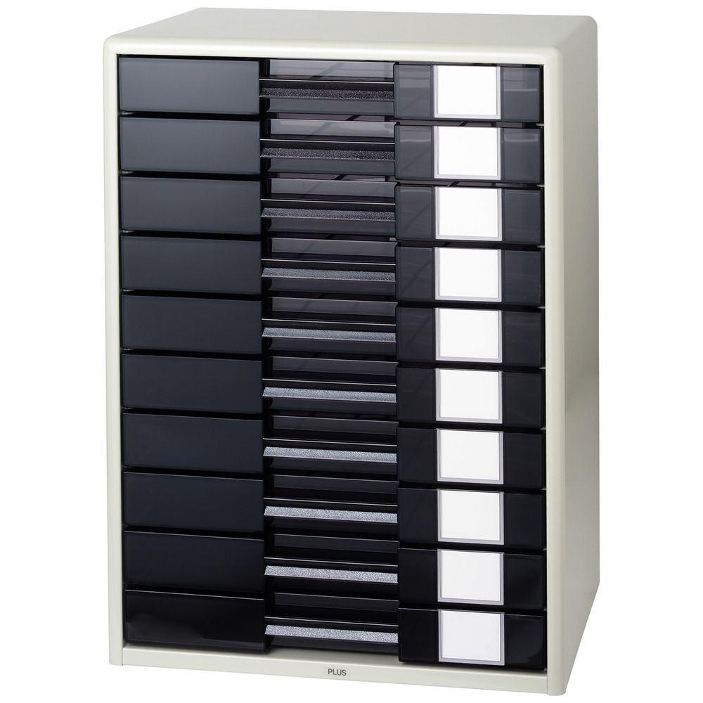 USMハラー イノスボックス 5段 レターケース ブラック