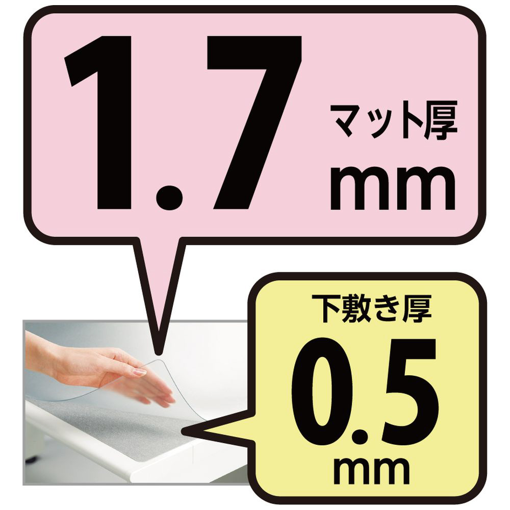 斜カットデスクマットOA DM146MW DM-146MW｜の通販はソフマップ[sofmap]