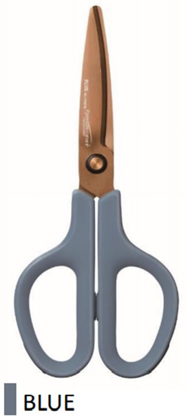 Plus Fit Cut Curve Titanium Scissors