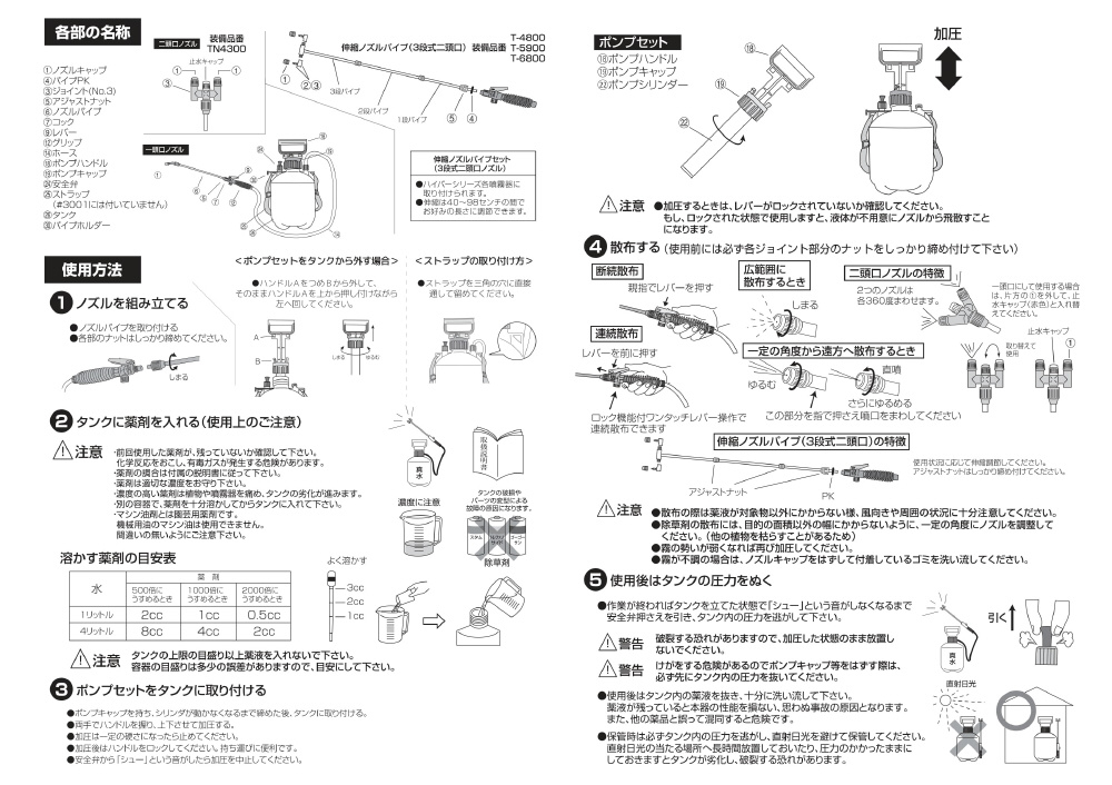 マルハチ産業 蓄圧式噴霧器 ハイパー 3L｜の通販はソフマップ[sofmap]