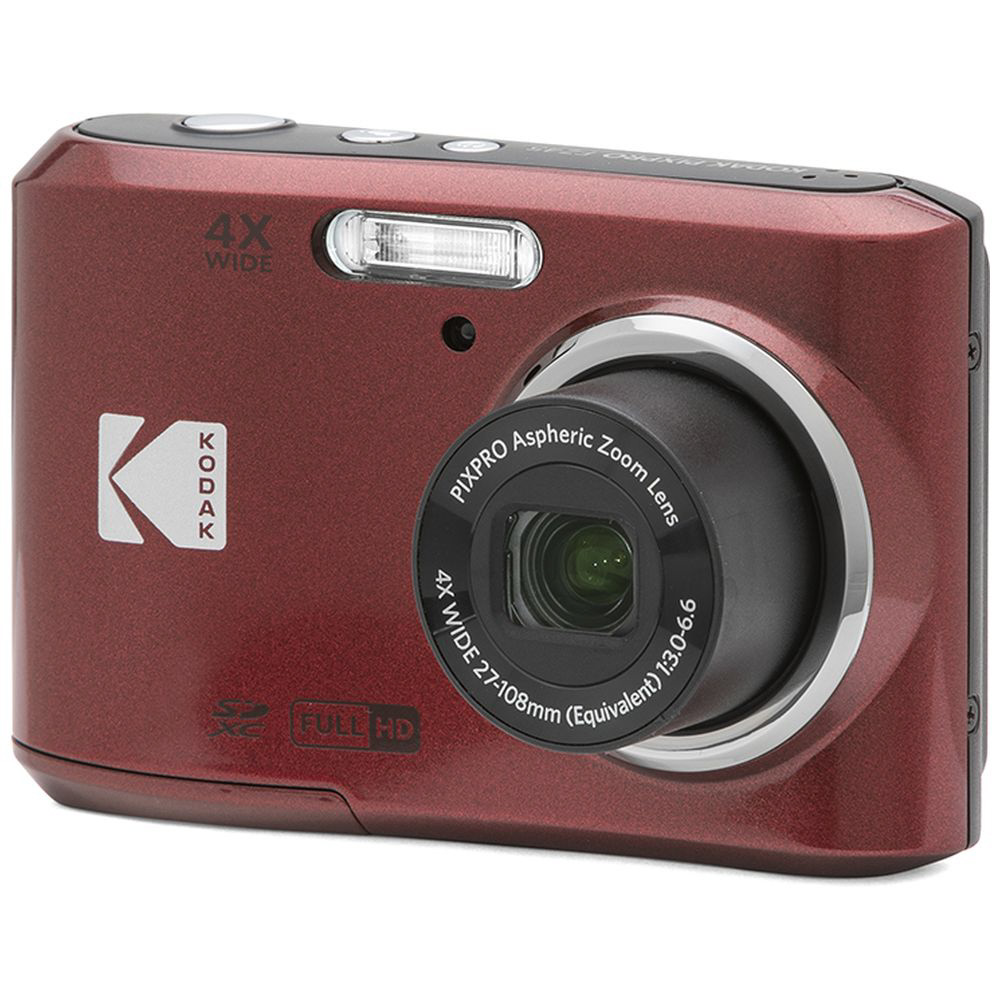コンパクトデジタルカメラ KODAK PIXPRO レッド FZ45RD｜の通販は