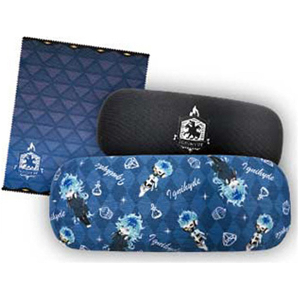 ツイステッドワンダーランド クロス付きメガネケース（イグニハイド寮