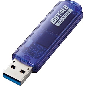 【ドラゴンクエストX 動作確認済み】 USB3.0メモリ［Mac／Win］　スティックタイプ （16GB・ブルー）　RUF3-C16GA-BL RUF3-CAシリーズ  RUF3-C16GA-BL