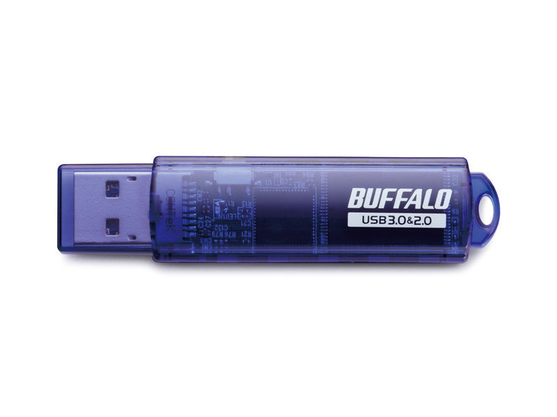【在庫限り】 【ドラゴンクエストX 動作確認済み】USB3.0対応 USBメモリー　スティックタイプ （32GB・ブルー）　RUF3-C32GA-BL RUF3-CAシリーズ ブルー RUF3-C32GA-BL ［32GB］ 【ドラゴンクエスト�]動作確認済み】_1