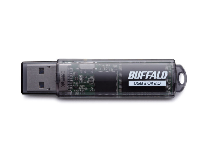 【ドラゴンクエストX 動作確認済み】USB3.0対応 USBメモリー　スティックタイプ （32GB・ブラック）　RUF3-C32GA-BK RUF3-CAシリーズ ブラック RUF3-C32GA-BK ［32GB /USB3.0 /キャップ式］ 【ドラゴンクエスト�]動作確認済み】_1