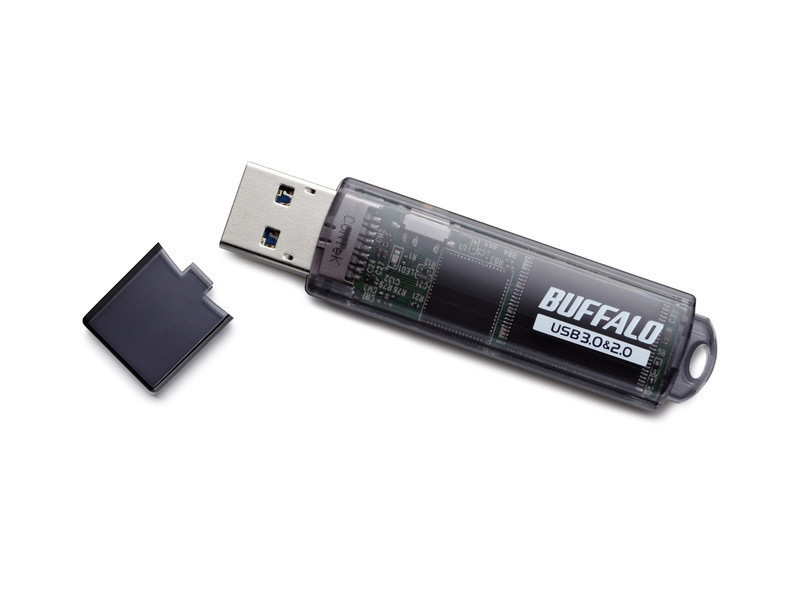 【ドラゴンクエストX 動作確認済み】USB3.0対応 USBメモリー　スティックタイプ （32GB・ブラック）　RUF3-C32GA-BK RUF3-CAシリーズ ブラック RUF3-C32GA-BK ［32GB /USB3.0 /キャップ式］ 【ドラゴンクエスト�]動作確認済み】_2