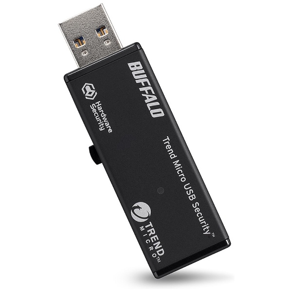【Trend Micro USB Security 1年間】USB3.0対応 USBメモリー　ウイルスチェックモデル （8GB・ブラック）　 RUF3-HSL8GTV