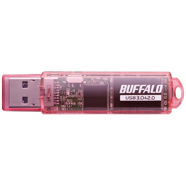 【ドラゴンクエストX 動作確認済み】 USB3.0メモリ［Mac／Win］　RUF3-Cシリーズ （32GB・ピンク）　RUF3-C32GA-PK_1