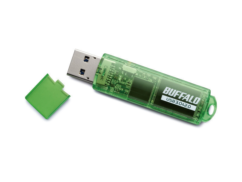 【ドラゴンクエストX 動作確認済み】 USB3.0メモリ［Mac／Win］　RUF3-Cシリーズ （32GB・グリーン）　RUF3-C32GA-GR_3
