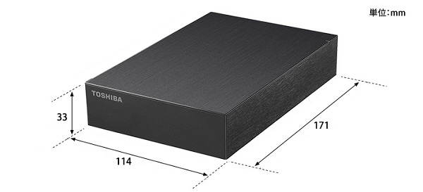 HD-TDA4U3-B 外付けHDD USB-A接続 TOSHIBA Canvio Desktop(テレビ・パソコン両対応) ブラック ［据え置き型  /4TB］