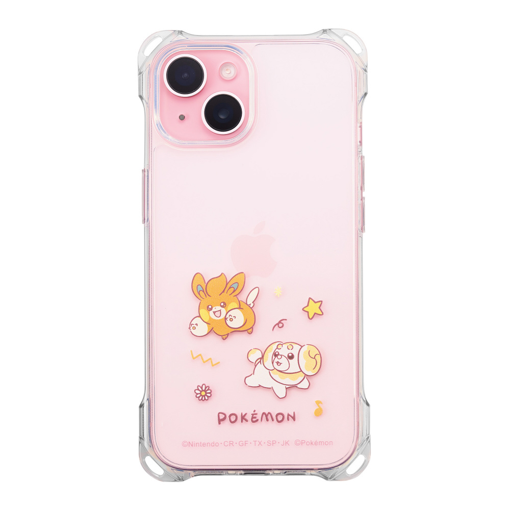 iPhone 15/14/13 4HOLE CASE ポケモン パモ＆パピモッチ